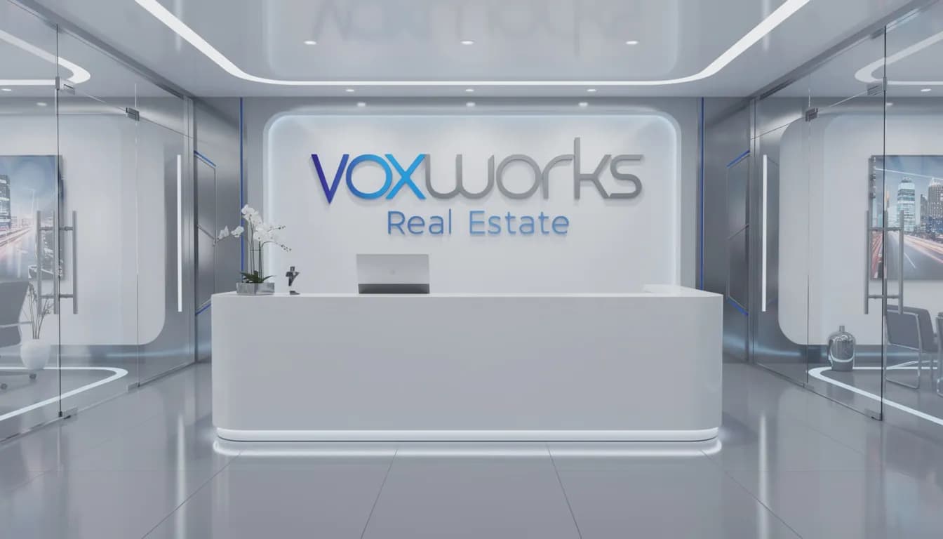 Voxworks AI-powered real estate agency reception