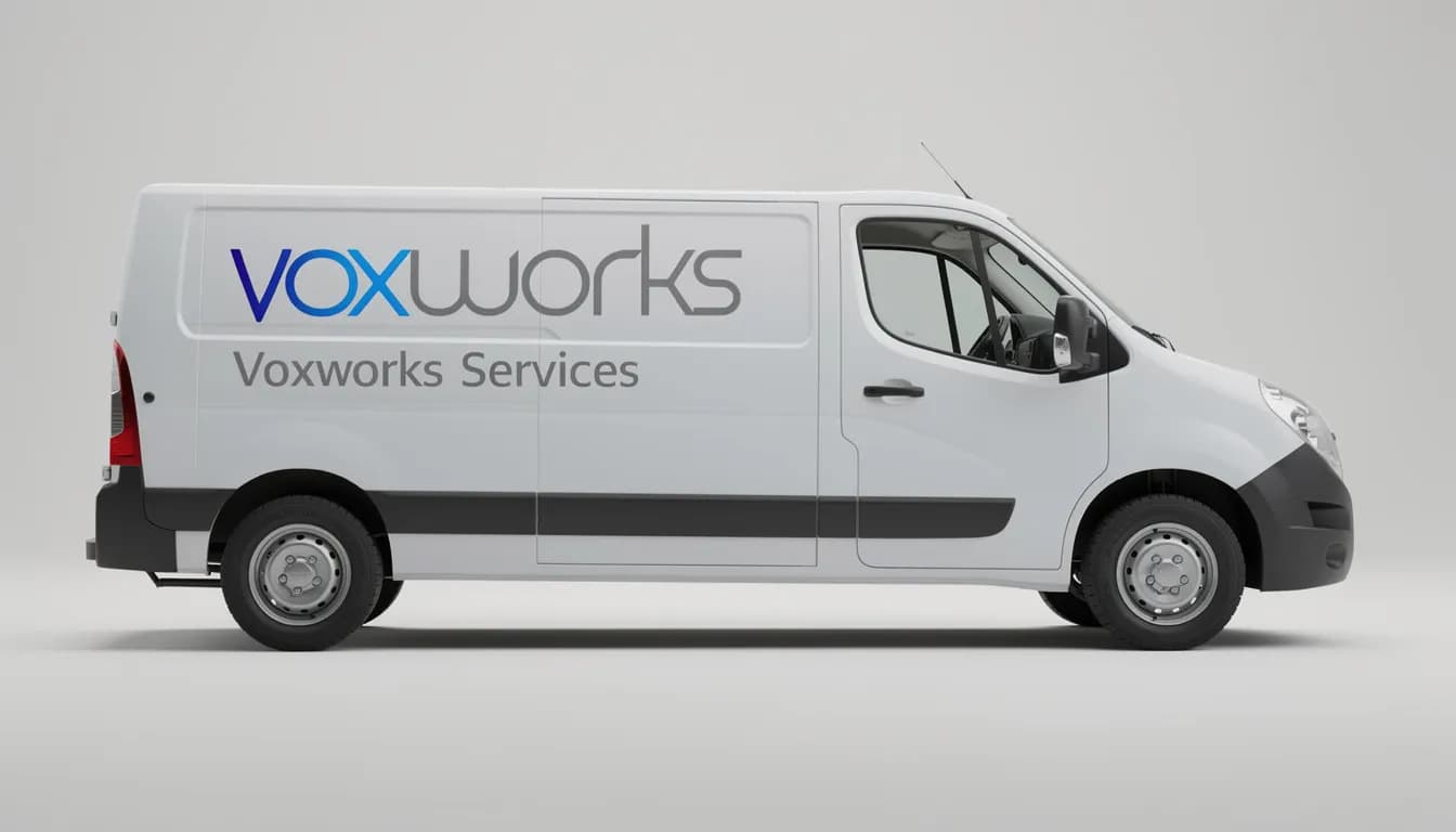 Voxworks AI-powered trades service van